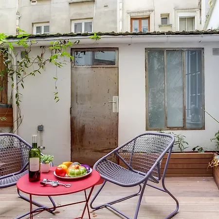 Joli Studio Et Sa Terrasse Proche Montmartre Апартаменты Париж