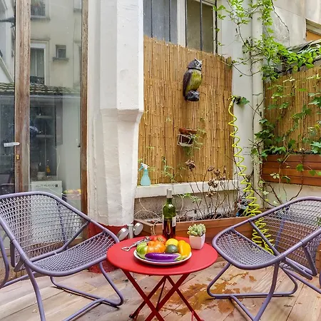 Joli Studio Et Sa Terrasse Proche Montmartre Апартаменты Париж